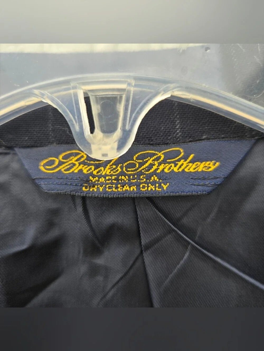 Brooks Brothers Brooksease Mens Pinstripe Wool Suit Set Size 42R / 38x30